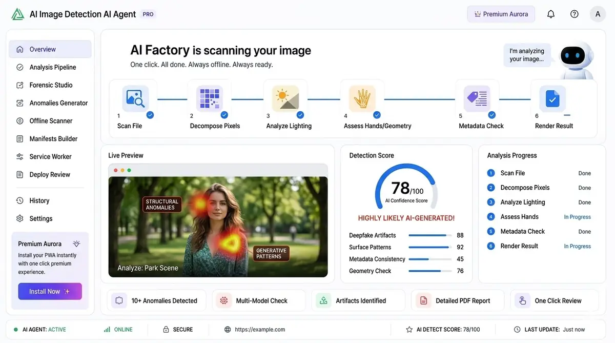 AI simulation Game Master — example of the AI tool dashboard software